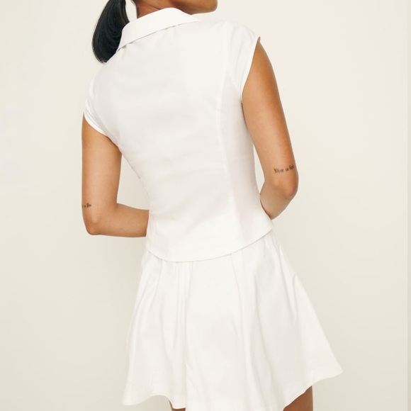 Reformation Chrissa Two Piece White